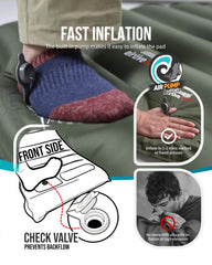 ZOOOBELIVES 75D pongee fabric closeup highlighting rugged durability and waterproof layer