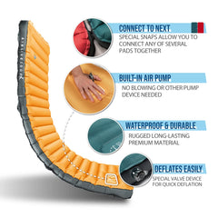 ZOOOBELIVES Airlive2000X built-in pump inflates quickly without mouth moisture