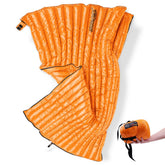 ZOOOBELIVES Alplive T400 pack-size sack demonstrates ultralight compression for backpacking