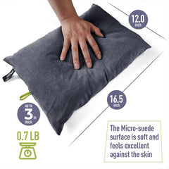 ZOOOBELIVES down pillow softcover removable highlights easy washing and clean travels.