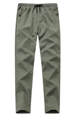 ZooYung fleece-lined warm joggers with zipper pockets secure essentials during play