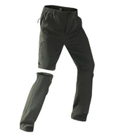 ZooYung men's convertible hiking pants with zip-off legs for versatile outdoor wear.