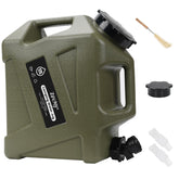 ZORMY 3.2 gallon water container with spigot for easy controlled pours during camping.