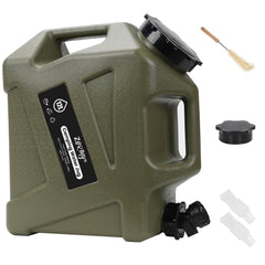 ZORMY 3.2 gallon water container with spigot for easy controlled pours during camping.