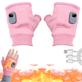 ZRW heated gloves with digital display showing temperature control for cold commutes