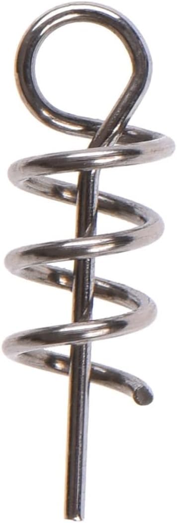 Product image: 50Pcs screw needle fishing latch pin set with crank hooks and soft lures