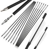 ZSHJGJR 30-inch carbon arrows with 500 spine for stable flight