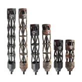 ZSHJGJR archery bow stabilizer 5in front view reduces vibration for steadier shots.