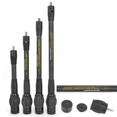 ZSHJGJR archery bow stabilizer 6-inch with damping ball for vibration reduction