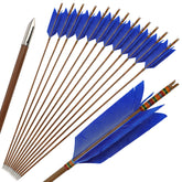 ZSHJGJR bamboo flu-flu arrow 85cm ready for target practice and small game hunting
