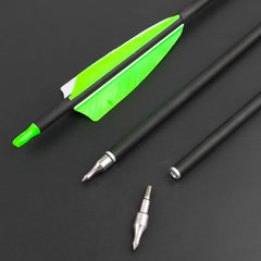 ZSHJGJR carbon arrow shaft 7-8mm for durable, accurate shots.