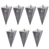 Zuiwan 4oz pyramid fishing weights - 4 pieces