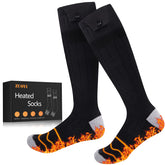ZUOYI heated socks close-up showing soft fabric for all-day comfort