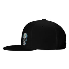 Zusolf flat bill snapback baseball cap in black provides sun shade and street-ready style