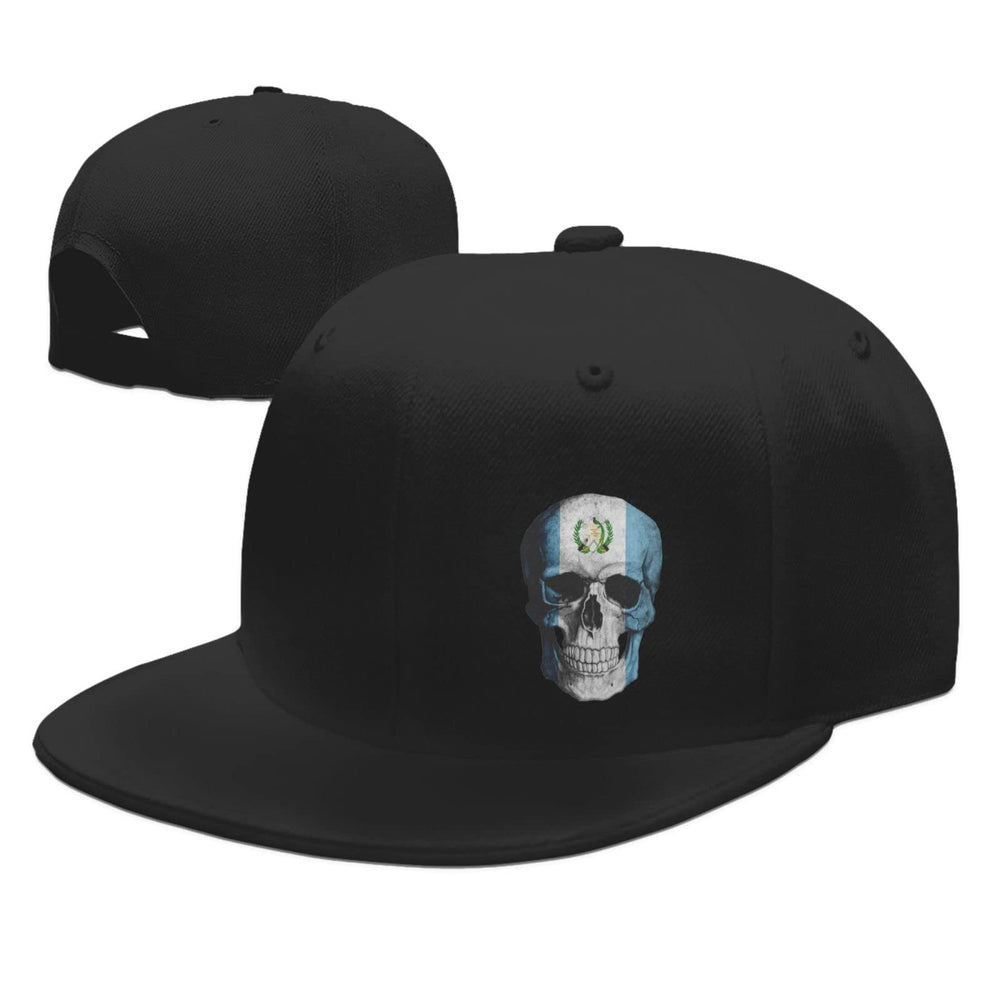 Zusolf Guatemala flag flat bill hat for casual wear and sun protection