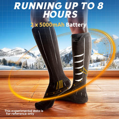 ZUWSUJS heated-socks-washable-care removal of batteries enables easy machine washing.