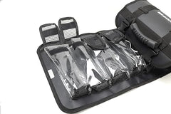 Side profile showing waterproof material of ZXDIN3 pouch