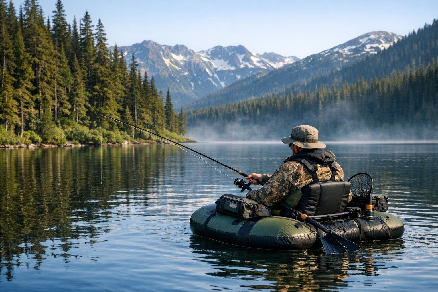 Best Inflatable Fishing Float Tubes for Canadian Lakes – Canada WildCo ...