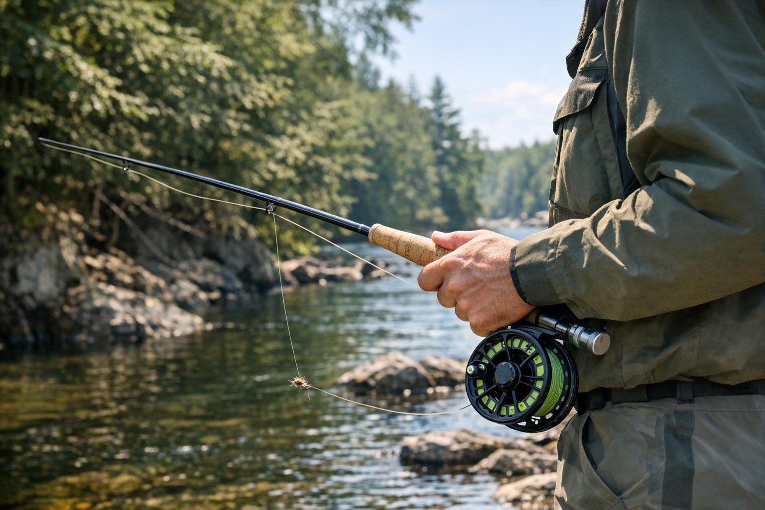 Why choose a Fly Fishing 5 wt fly rod for Ontario trout and bass mater ...