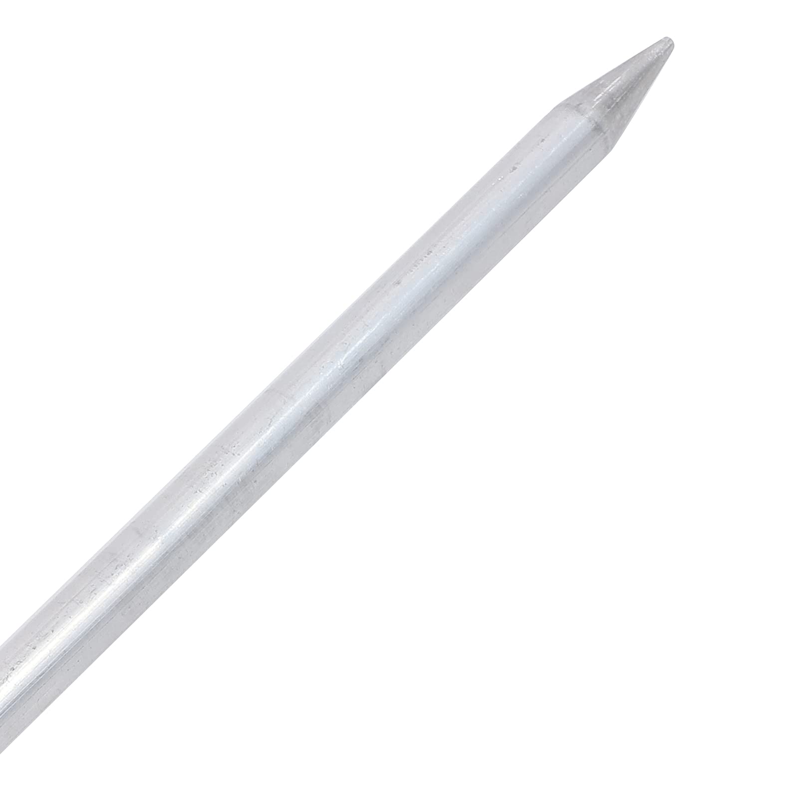 01 Lightweight aluminium alloy rod rest for durable field use.