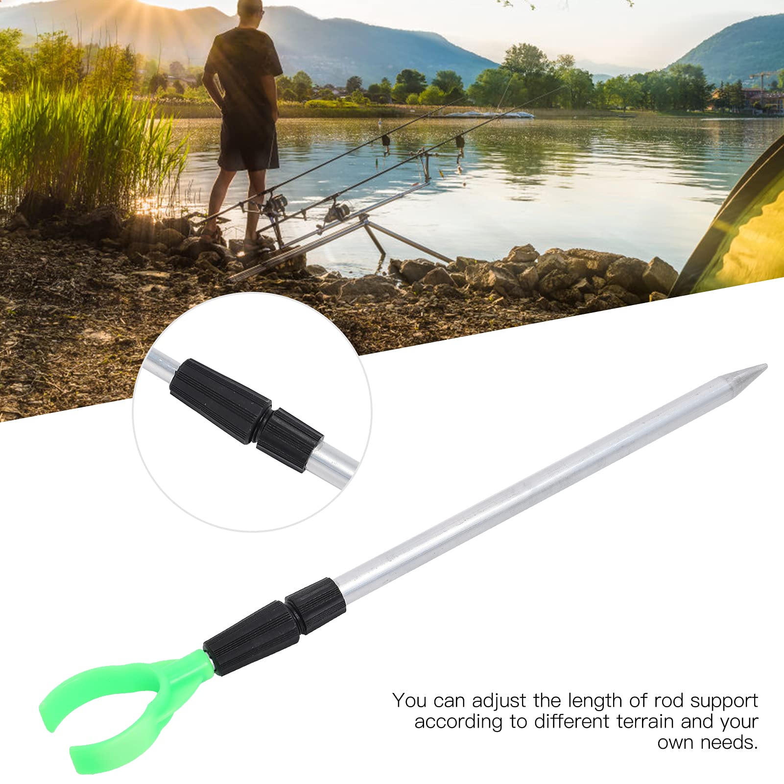 01 Fine workmanship and practical design enhance fishing setup.