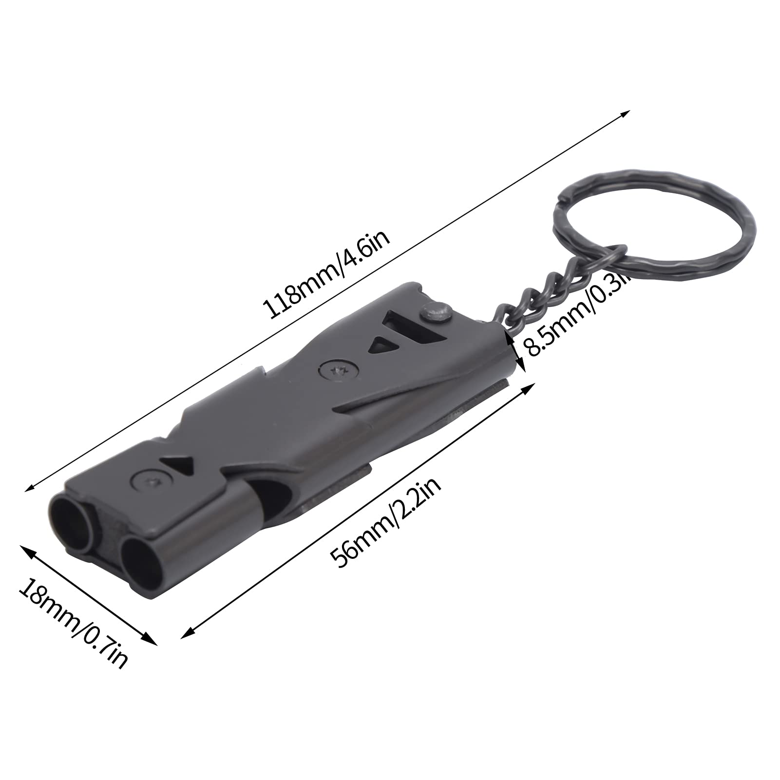 01 Survival Whistle stylish professional look for outdoor gear