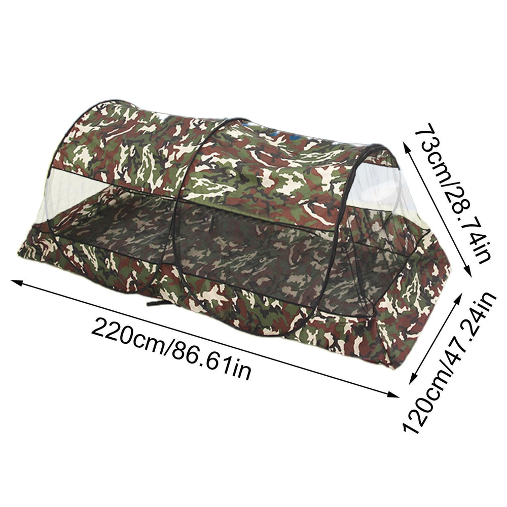 1/4 Pop Up Mesh Tent size XXL fits two campers