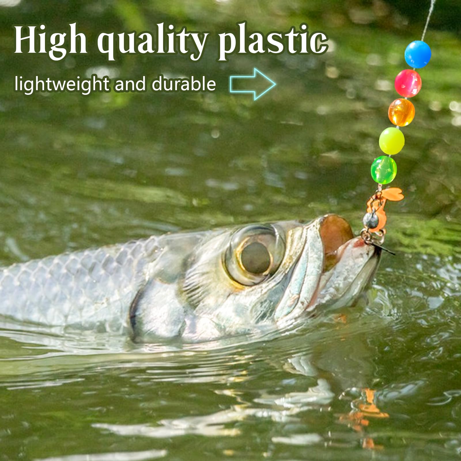 5mm fishing beads for freshwater and saltwater – glow colors
