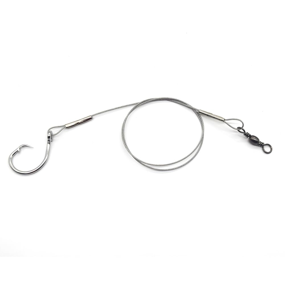 Three piece rigs included in package for big game fishing