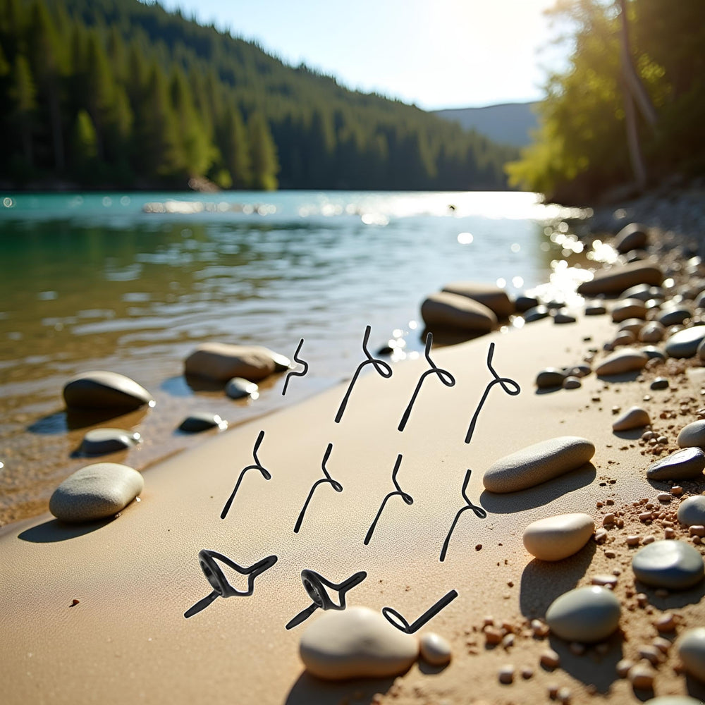 Corrosion-resistant fishing rod guides for freshwater and saltwater