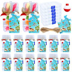 Thank you card included in Gone Fishing party set
