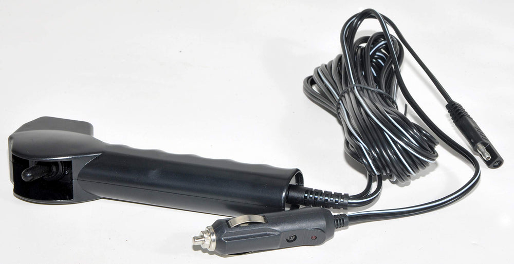 12-volt motor and cigarette lighter adapter included image