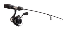 13 Fishing Blackout Ice Combo 24UL Contoured EVA handle for comfortable all-day grip on the ice.