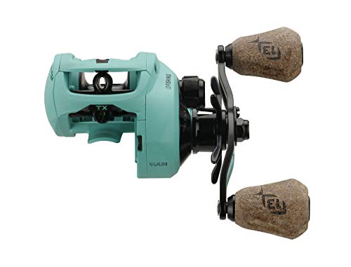 13 FISHING Concept TX2 reel back plate shows corrosion-resistant construction