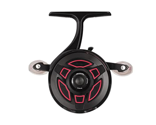 13 Fishing Descent Inline Ice Reel with left-hand retrieve for easy operation.