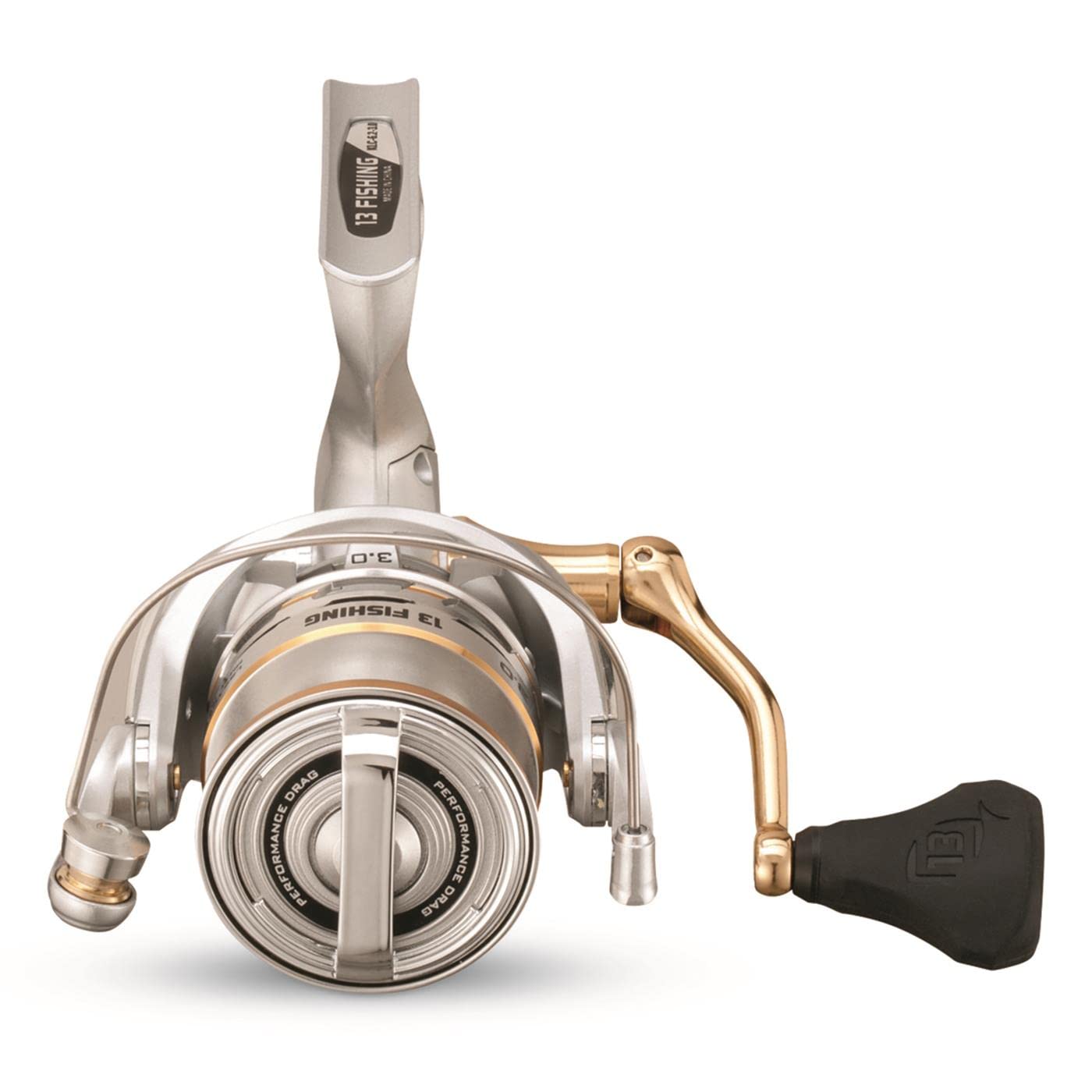 13 Fishing Kalon C sealed rotor image emphasizes protection against debris