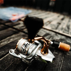 13 Fishing Kalon C spinning reel side view highlights compact balance for on-rod control