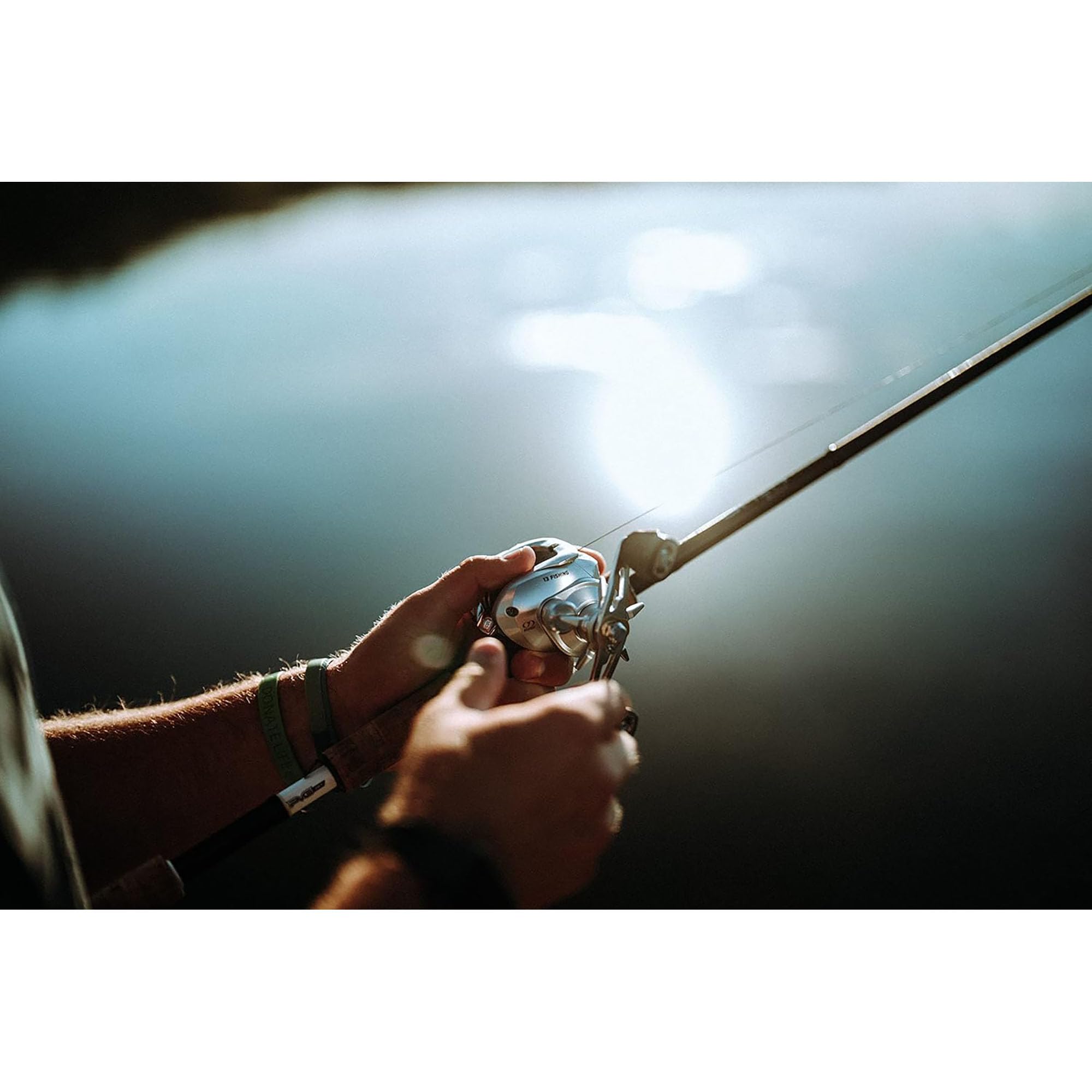 13 FISHING Modus C2 aluminum-frame closeup demonstrates build quality and reliable performance