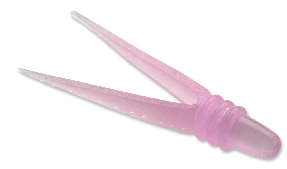 13 FISHING Sneak Panfish Plastics Purple Rain lure infused with Donkey Sauce to spark feeding