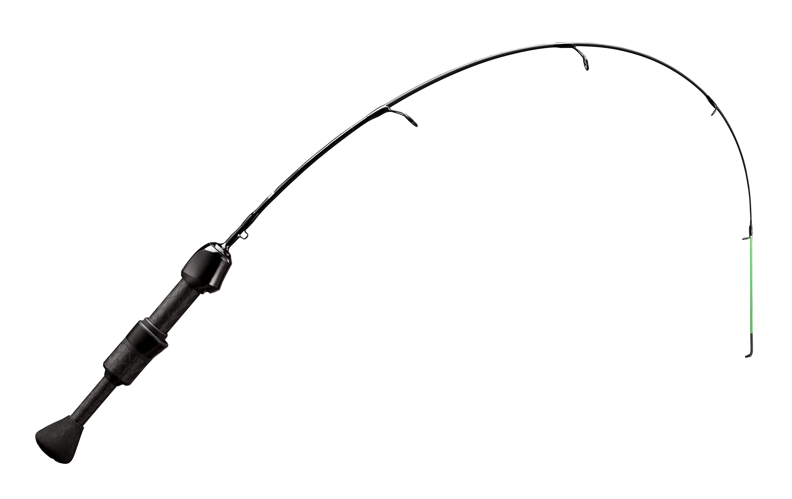 EVA rear grip on Snitch Pro for secure handling during long ice sessions.