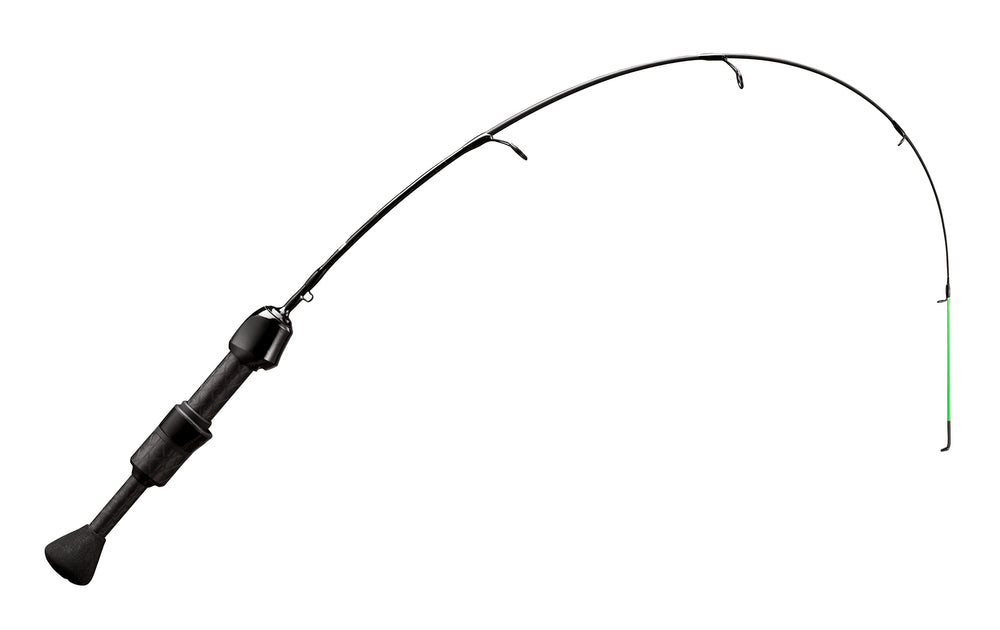 EVA rear grip on Snitch Pro for secure handling during long ice sessions.