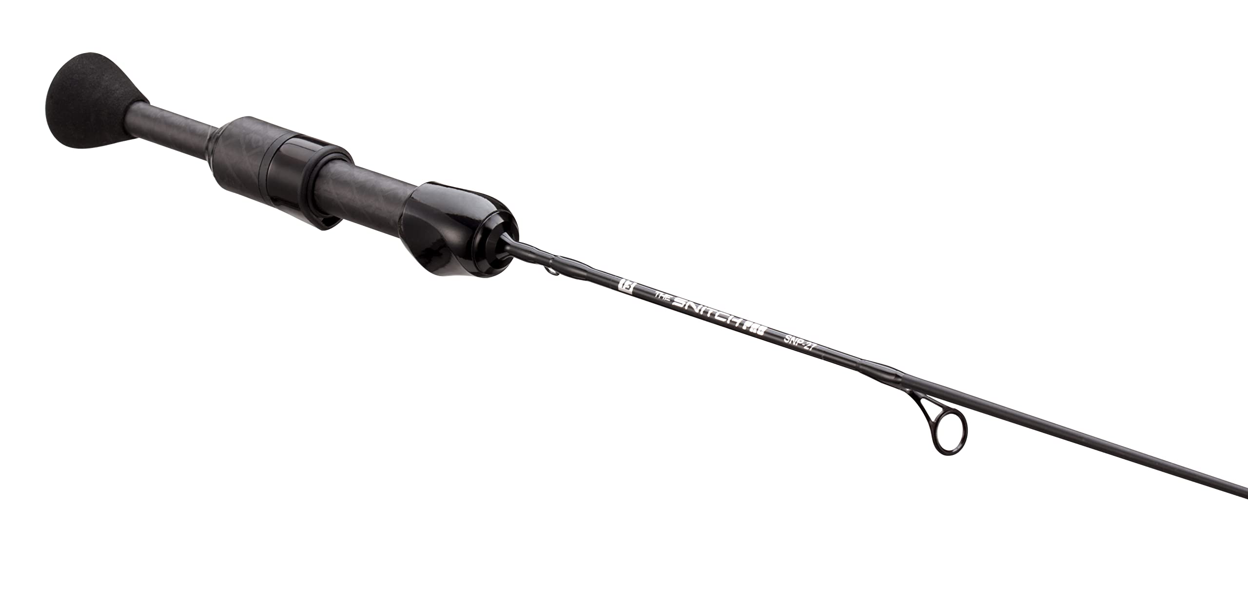 Evolve carbon reel seat and handle provide precise bite detection and ergonomic comfort.