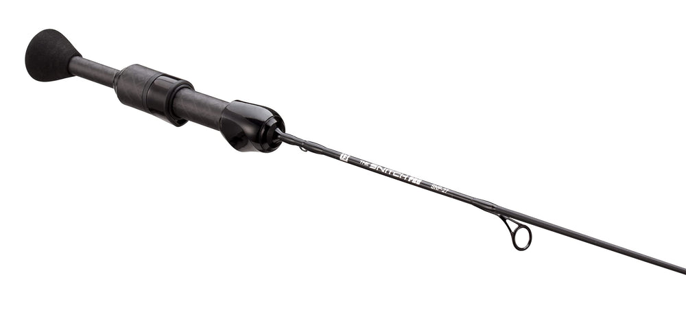 Evolve carbon reel seat and handle provide precise bite detection and ergonomic comfort.