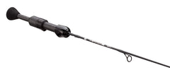 13 FISHING Snitch Pro Ice Rod flex-core tip enables quick action on ice.