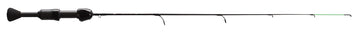 13 FISHING Snitch Pro Ice Rod stainless guides provide smooth line control.