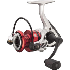 13 FISHING Source F spinning reel body shows a strong HTS frame for durability.