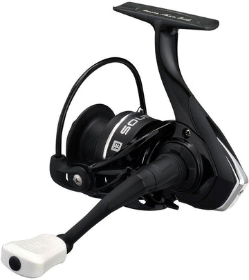 13 FISHING Source X reel HTS frame closeup for smooth operation.