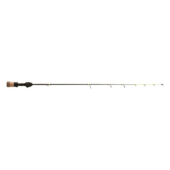 13 FISHING Tickle Stick Gen 3 with flat-tip blank boosts strike sensitivity on ice.