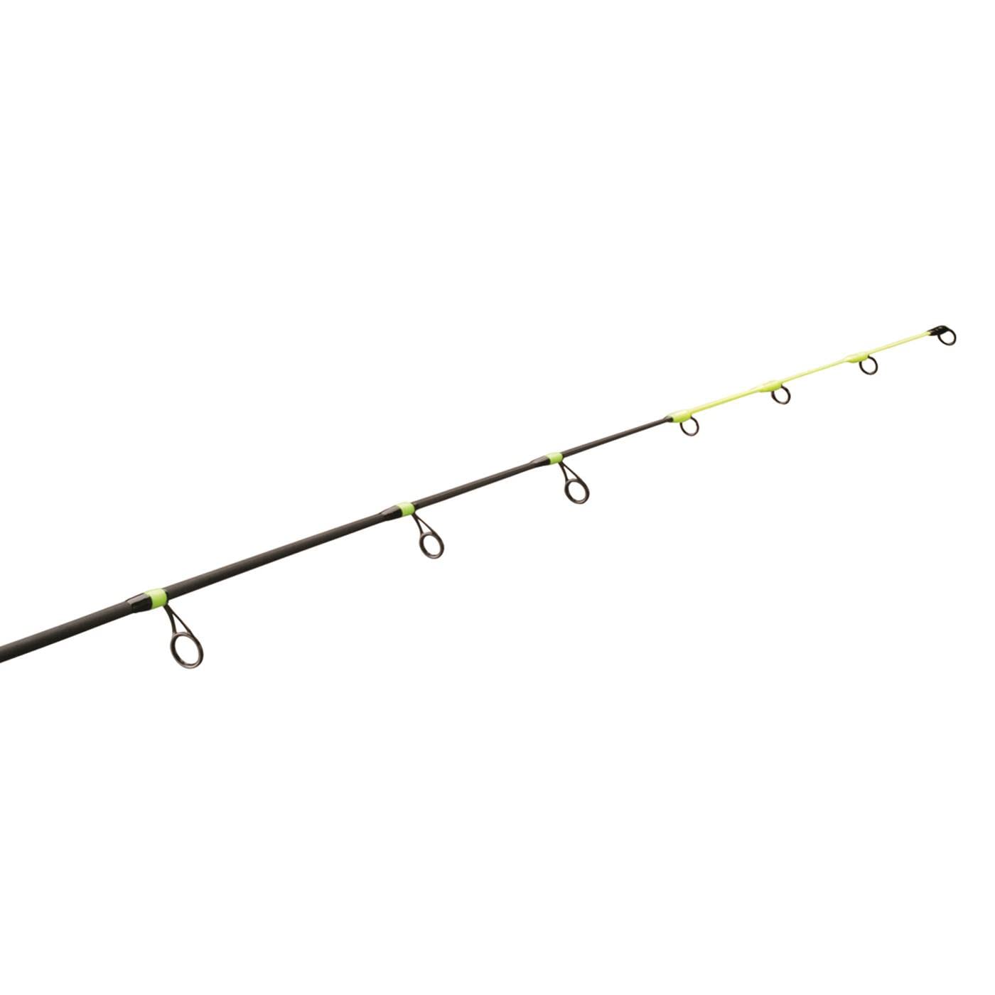 13 FISHING Tickle Stick Gen 3 ice rod in action on the ice.