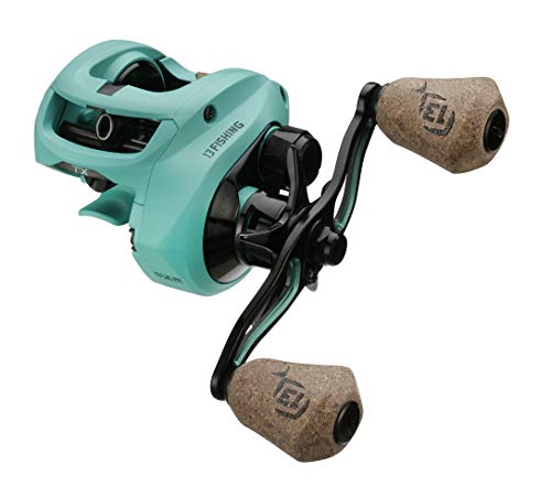 13 FISHING TX2 cast-iron carbon frame close-up conveys rugged durability